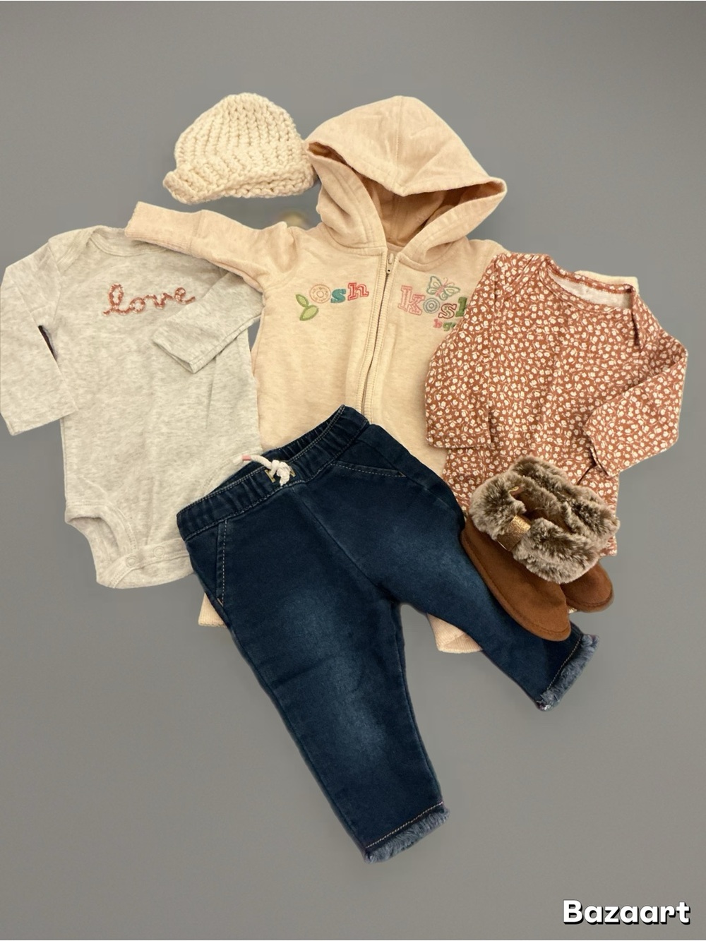 Oshkosh B’Gosh & Carters 3 Piece Outfit Set 1127